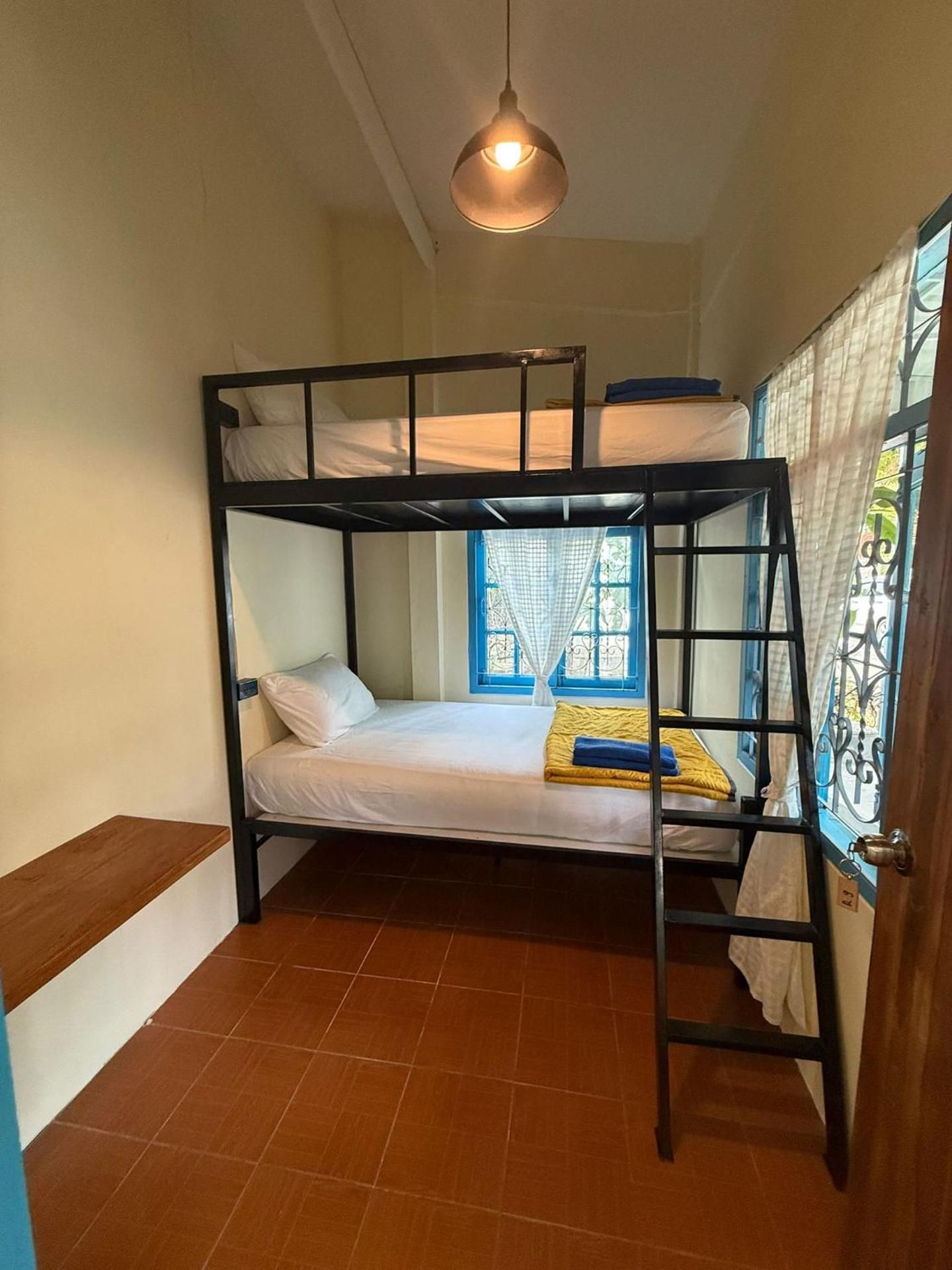 Private Bunk Bed Room with Shared Bathroom