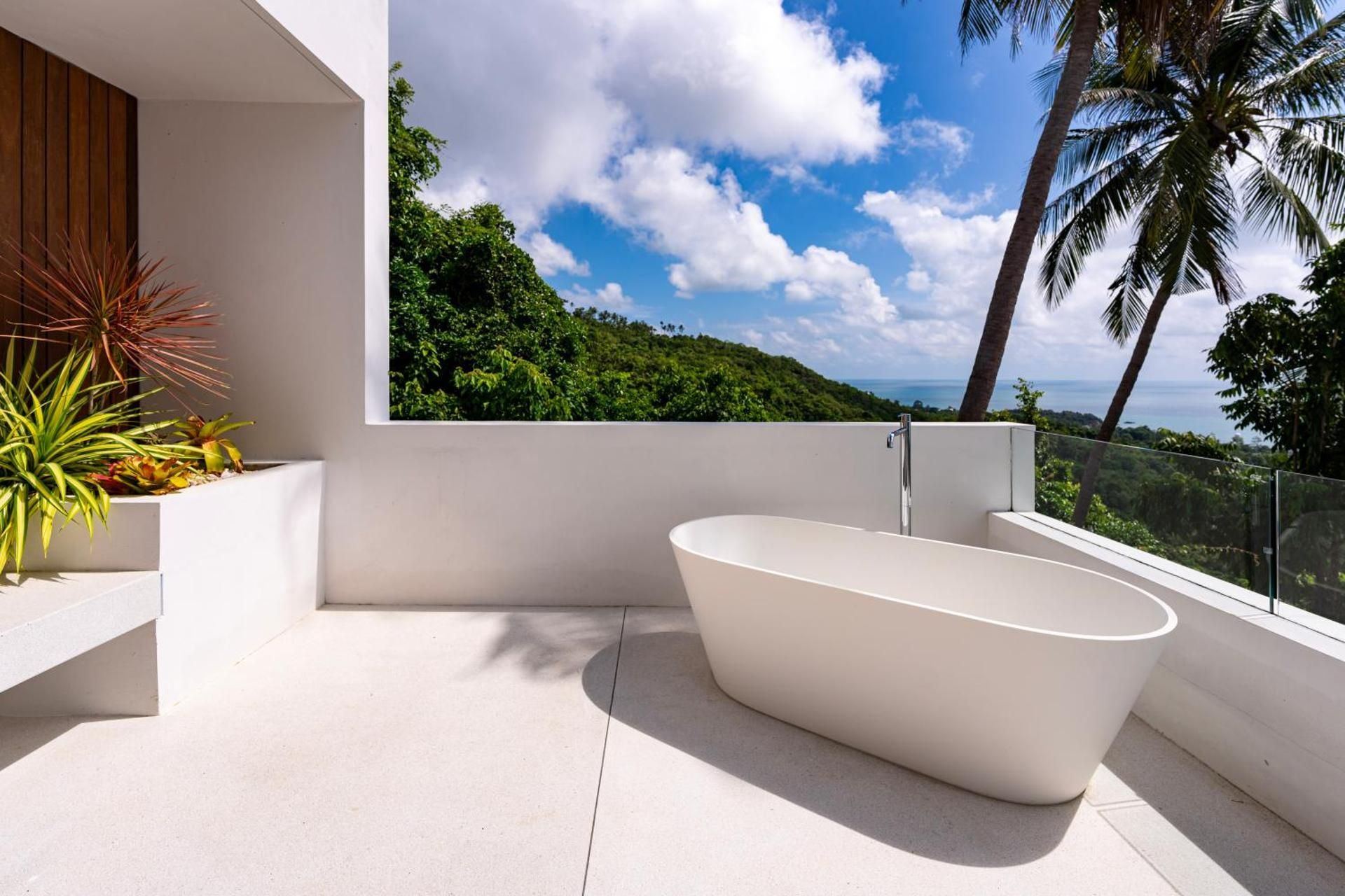 Three-Bedroom Pool Villa with Ocean View