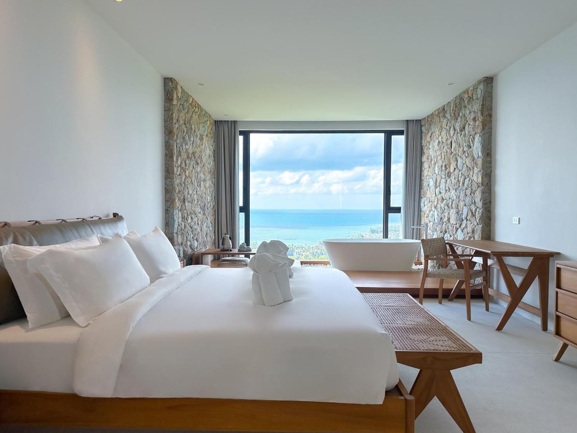 Three-Bedroom Pool Villa with Ocean View