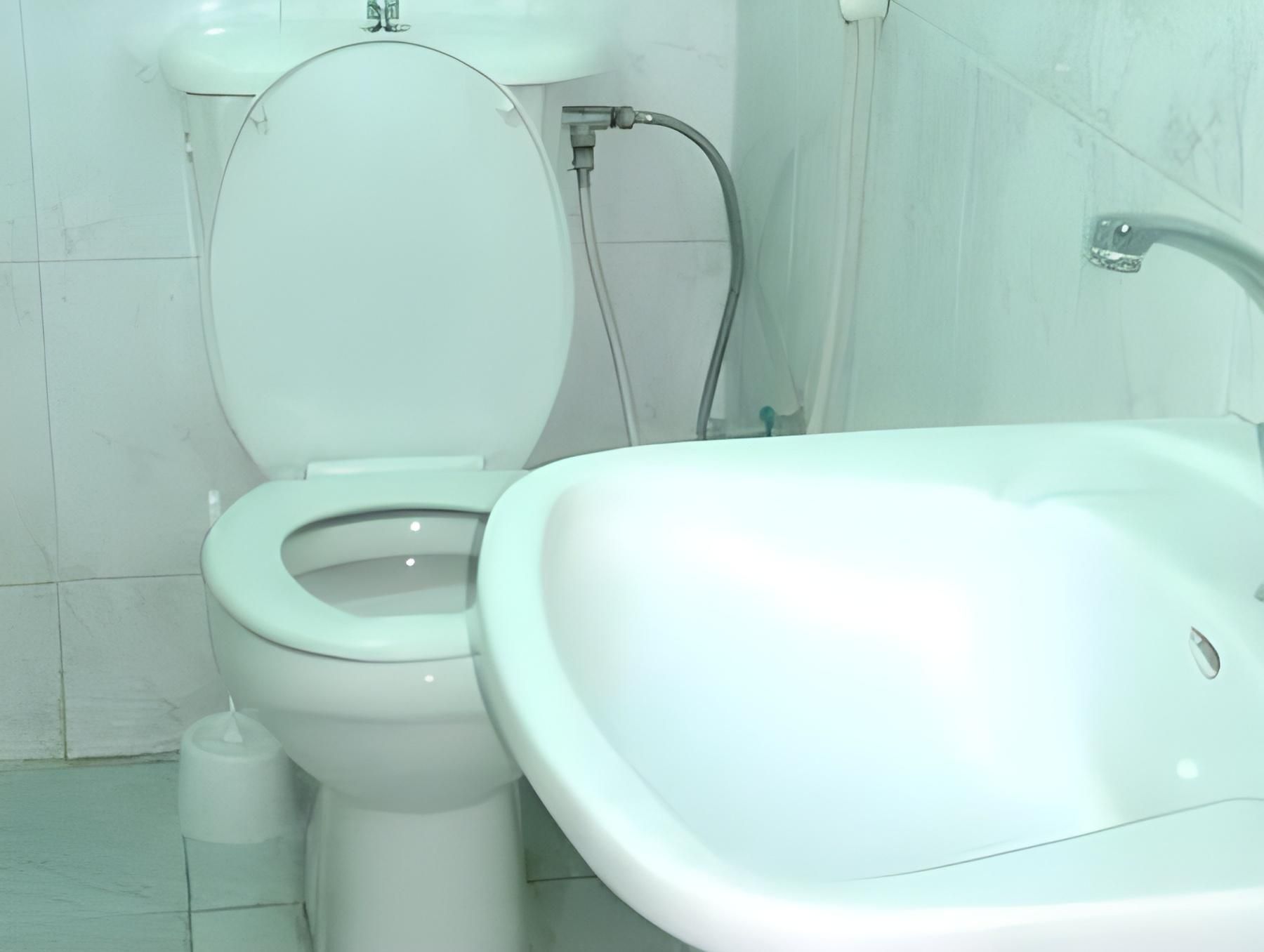 Double shared bathroom