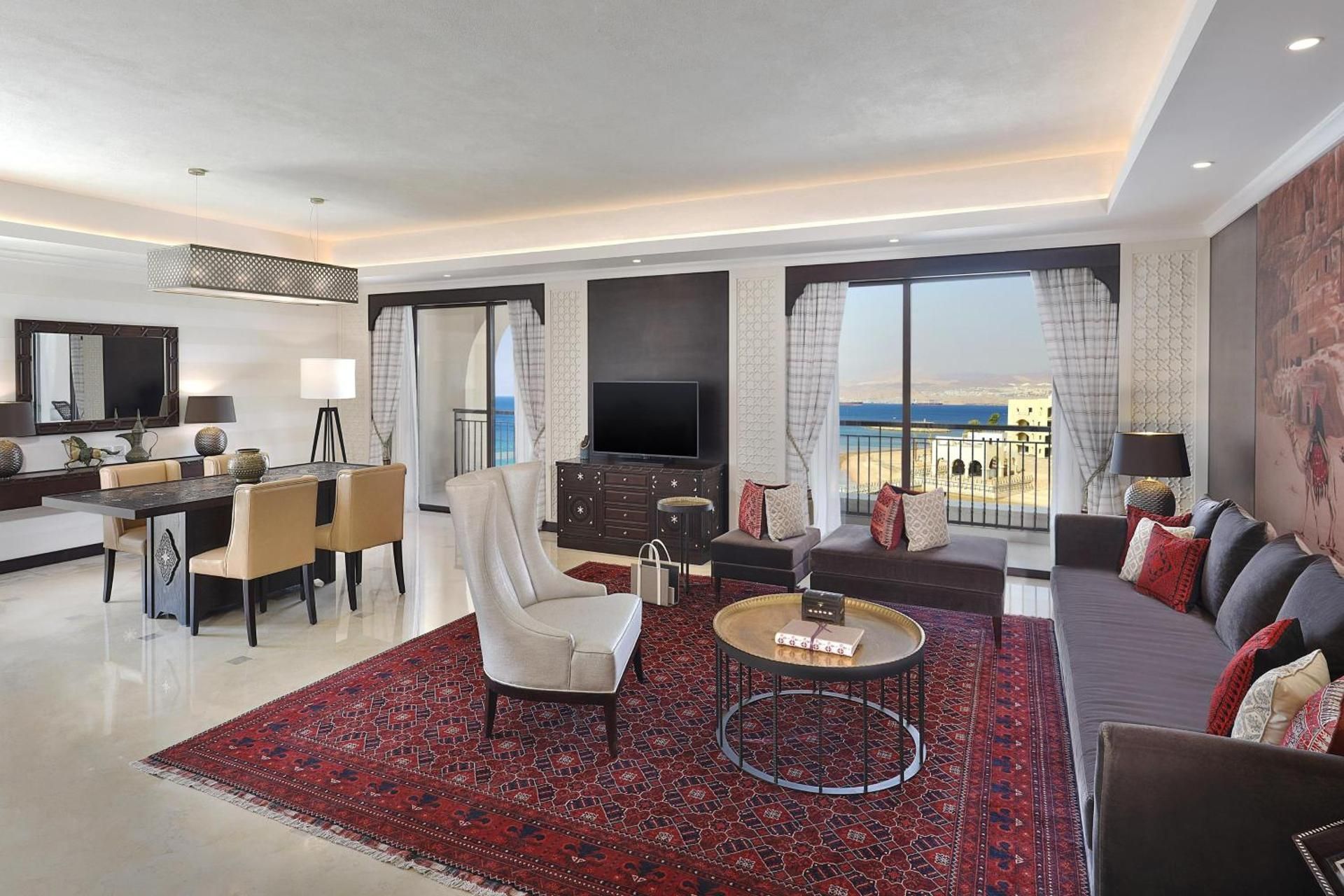 Prestige, Penthouse Suite, 1 King, Sea view, Balcony