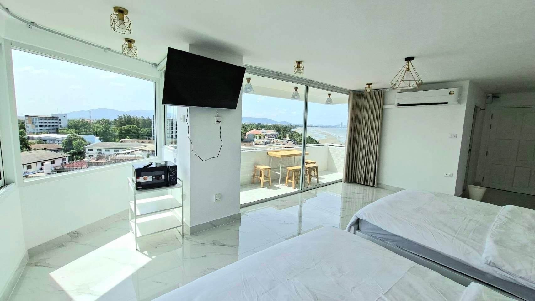 Panoramic Sea View Room with Balcony