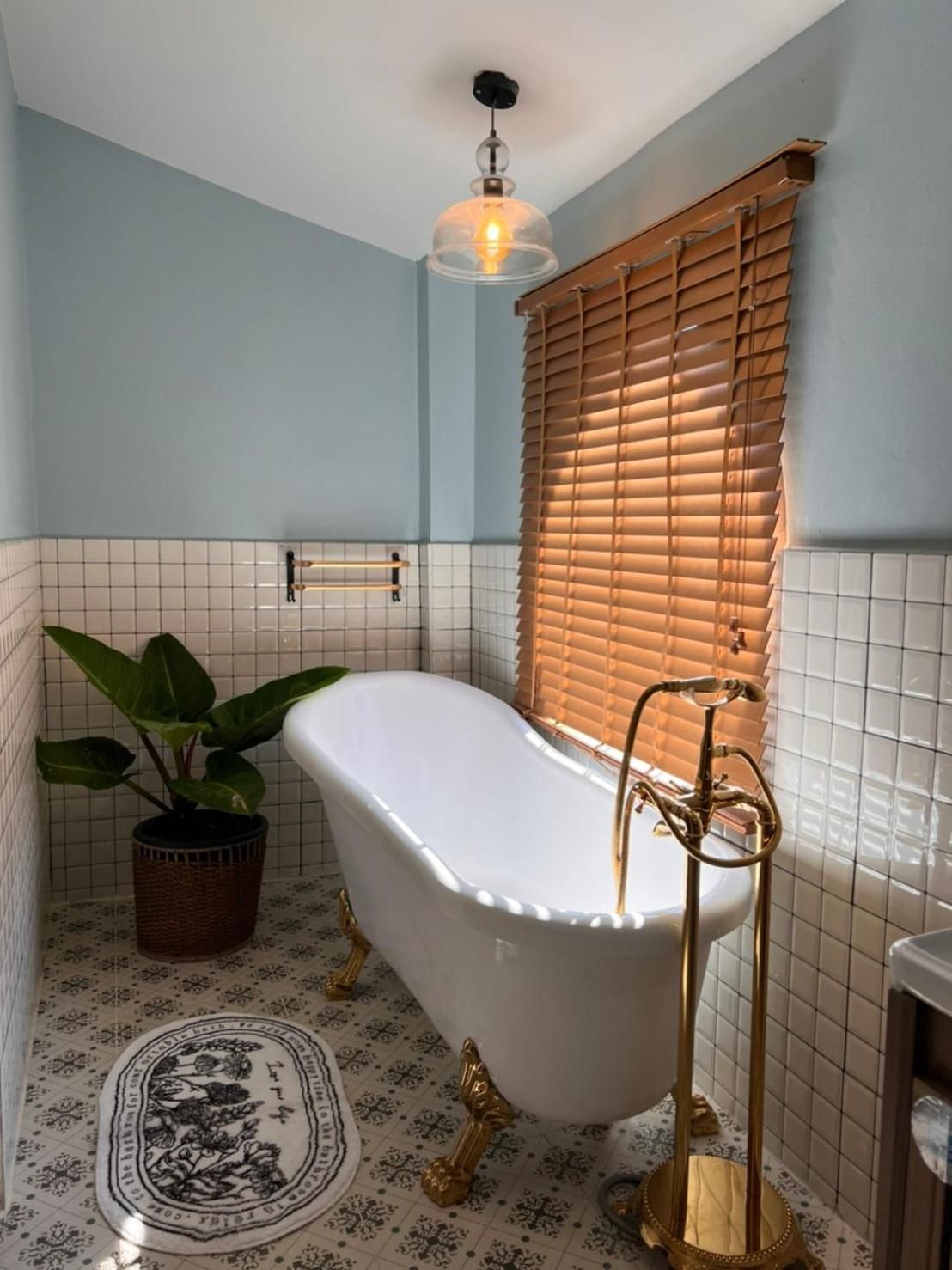 Family Room with Shared Bathroom