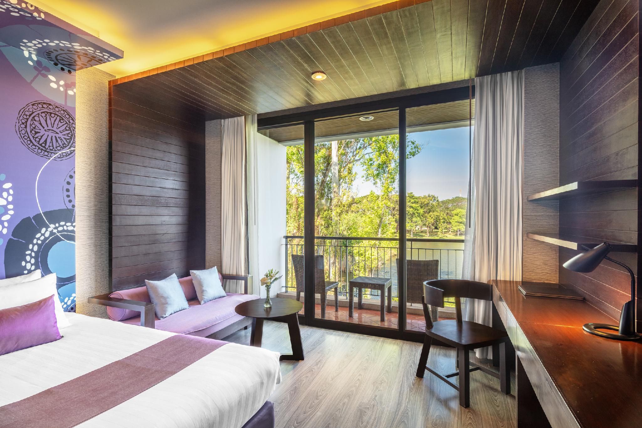 Tawa Ravadee Resort 2 Single Beds, Nonsmoking, Deluxe Quality Room, Air Conditioning 3