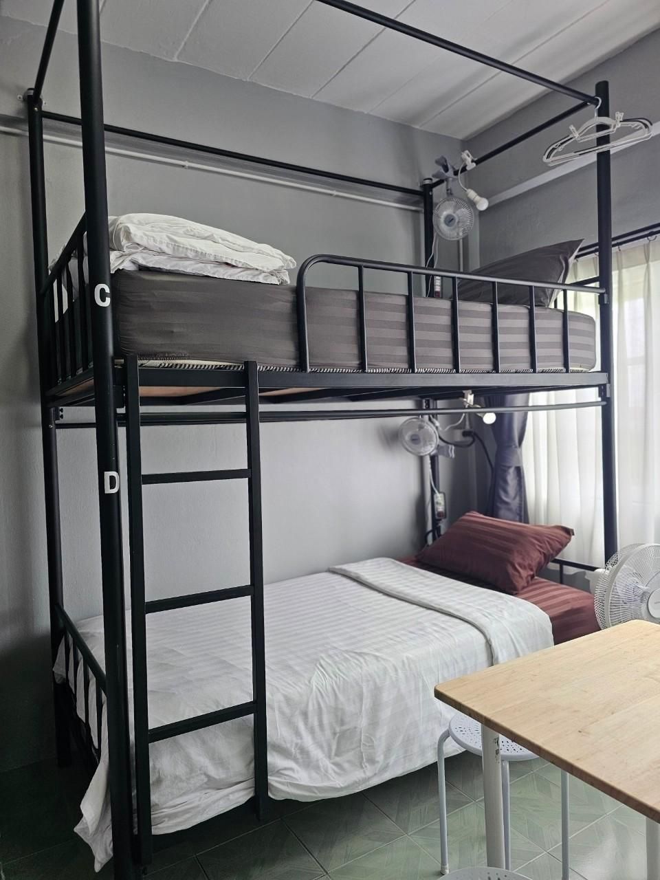 6 Mixed Dorm Bed with Shared Bathroom
