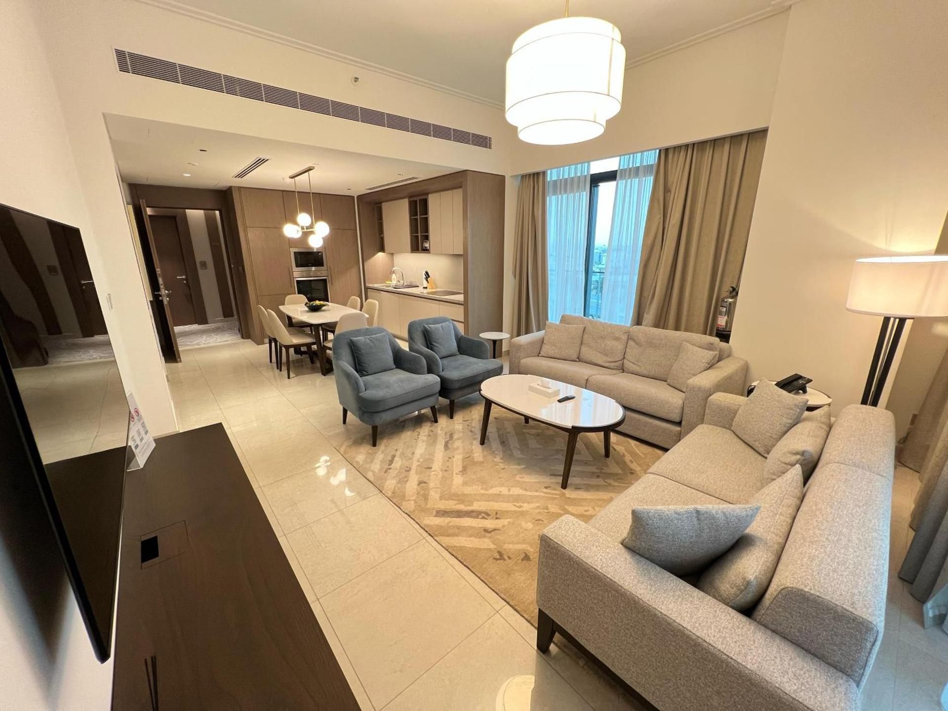 Two-Bedroom Apartment with City View