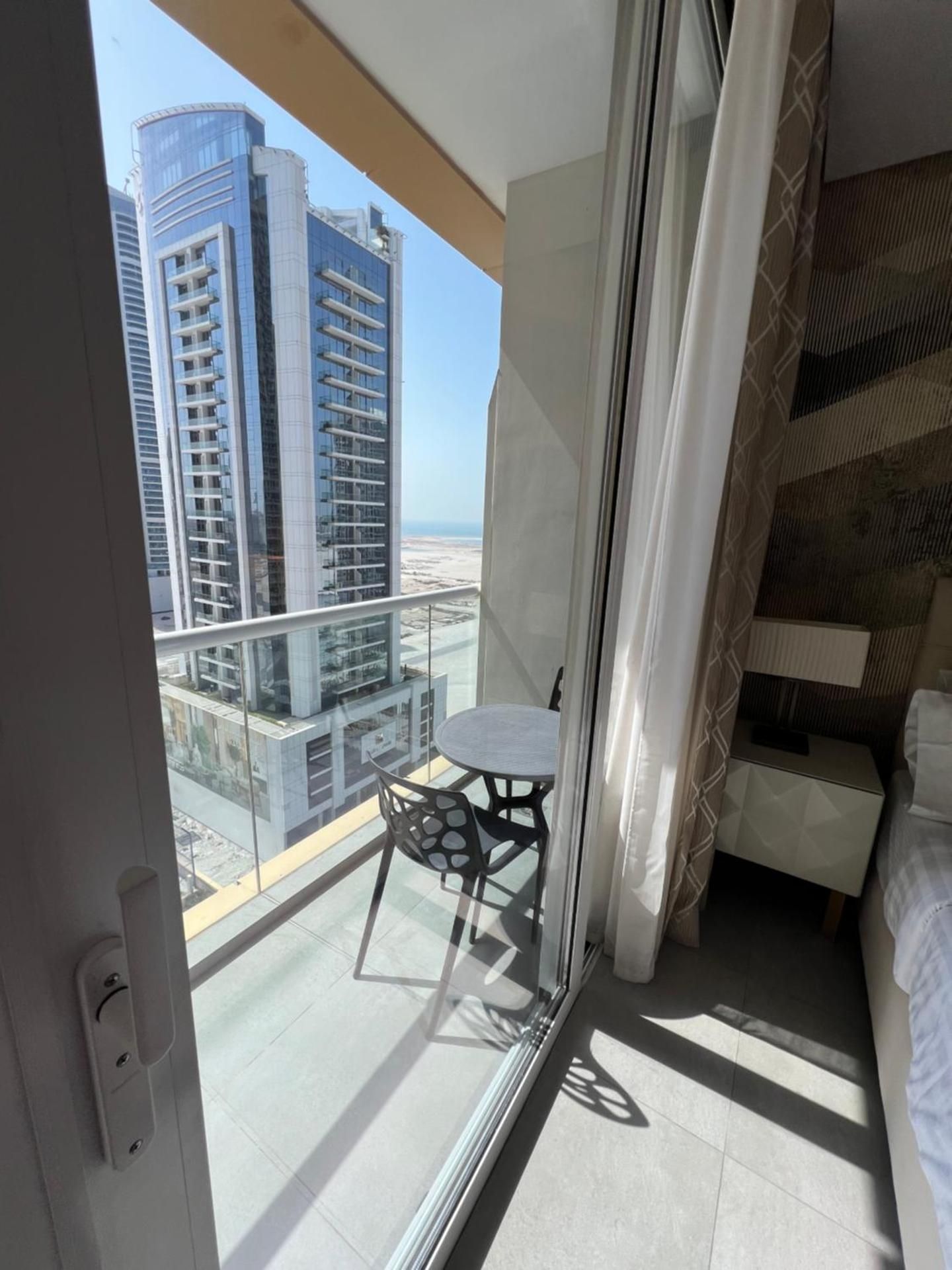 Studio with Pool View