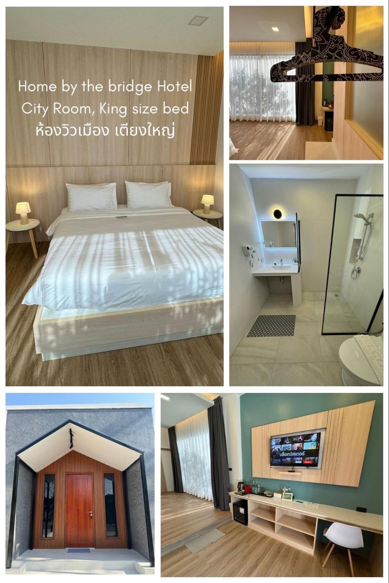 Home by the bridge Hotel Deluxe Double or Twin Room with City View 2