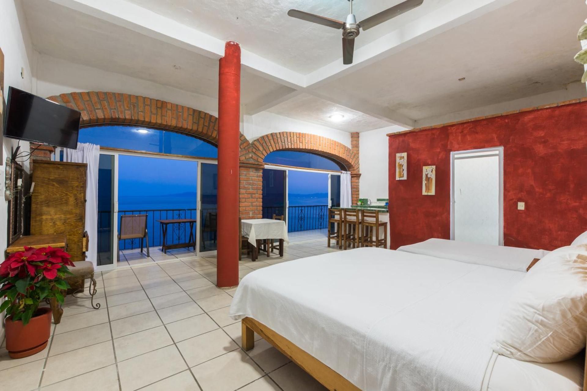 Quadruple Room with Sea View