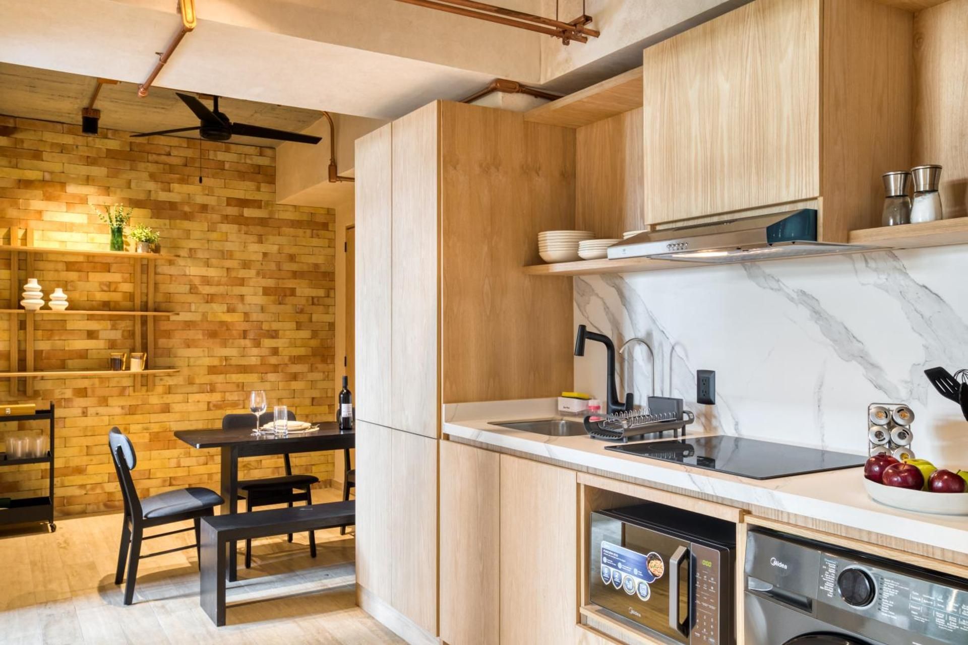 Family Two-Bedroom Apartment with View