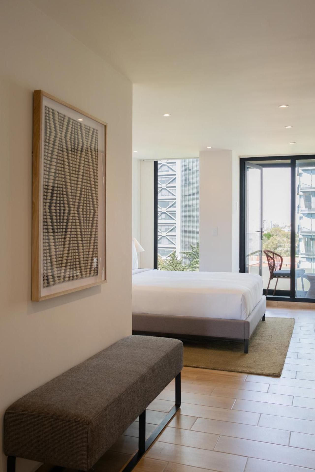 Studio with Balcony