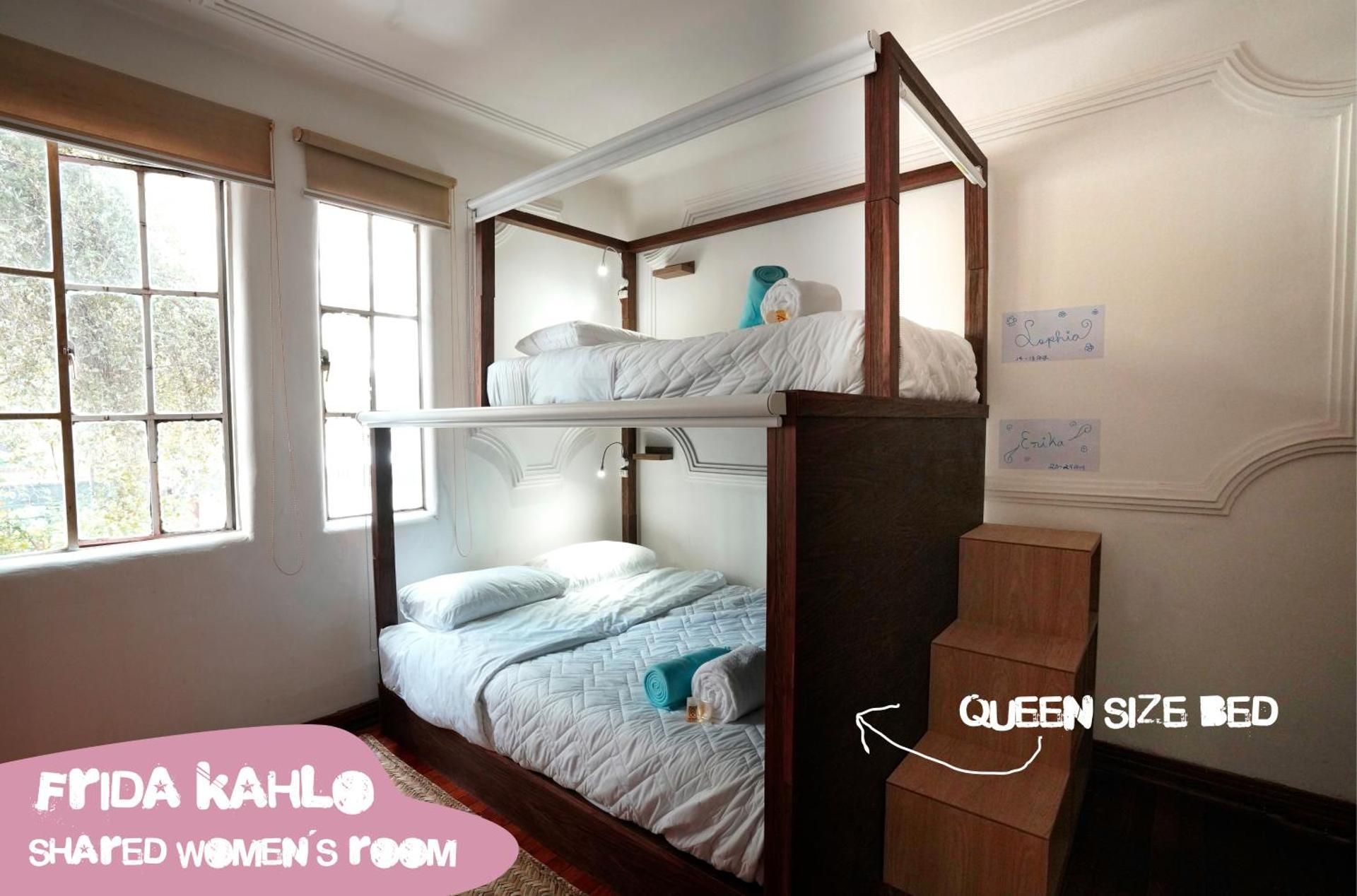 Bed in 4-Bed Female Dormitory Room