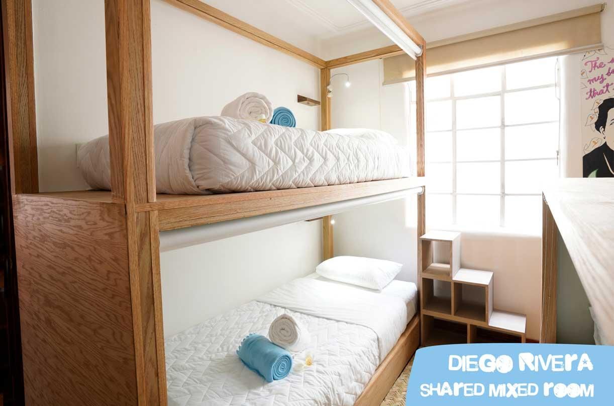 Single Bed in 4-Bed Shared Bedroom