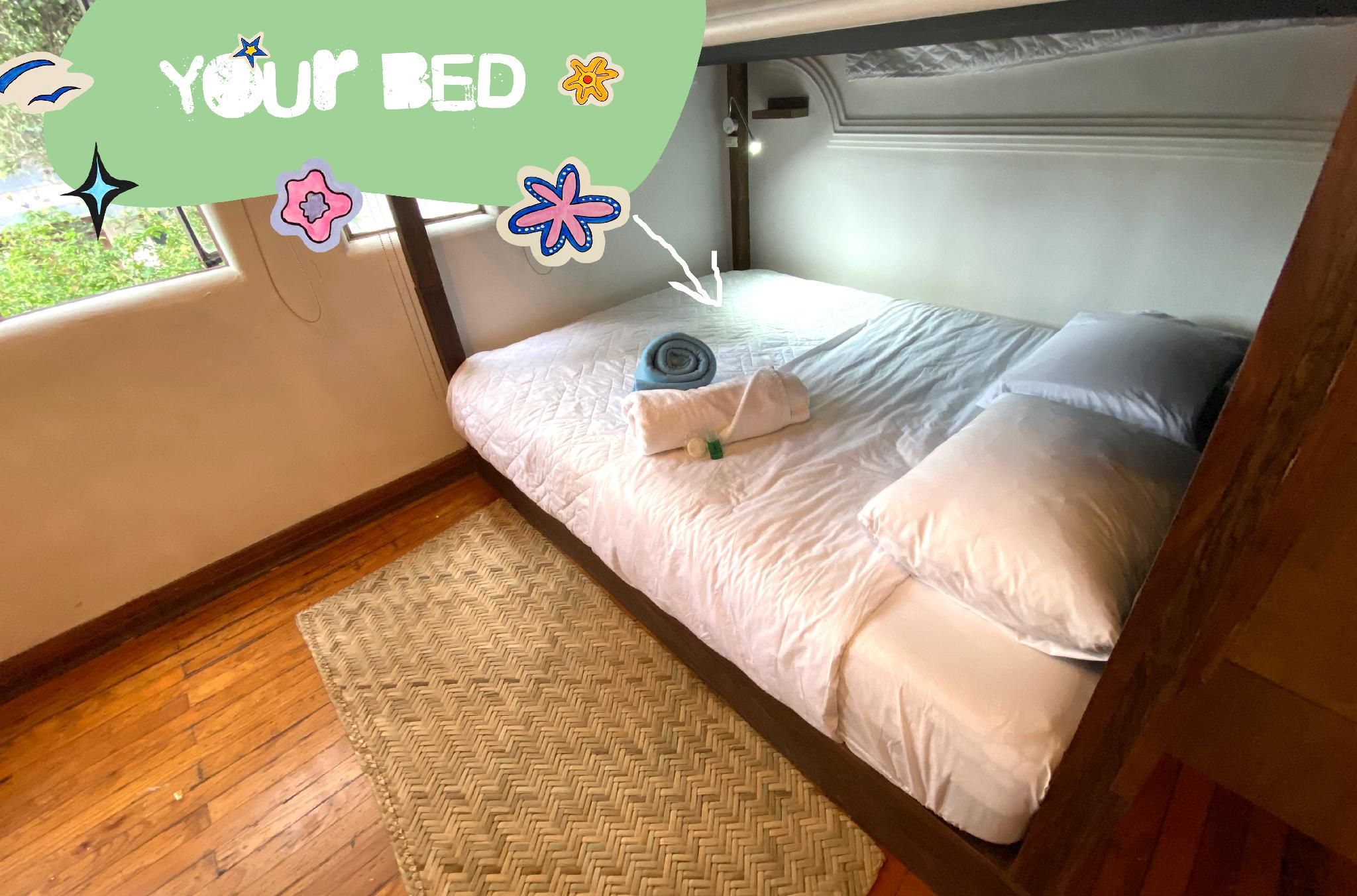 Female Only Dormitory - Queen Bed