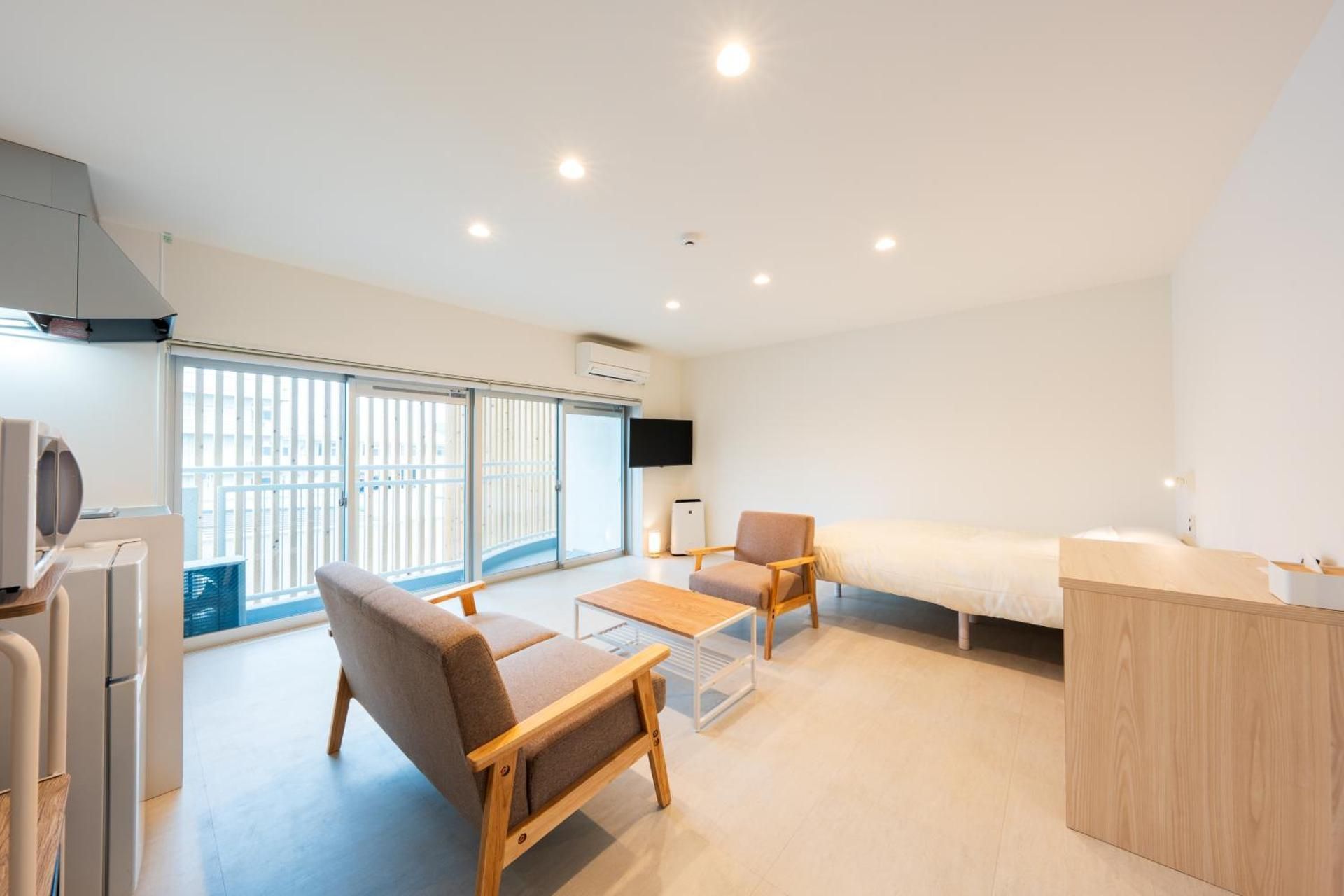 Triple Room - Kitchen, 3 Rooms, Non-Smoking - 1st-2nd Floor
