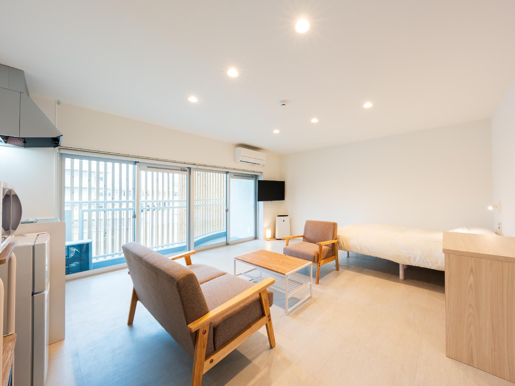 Triple Room - Kitchen, 3 Rooms, Non-Smoking - 3rd-4th Floor