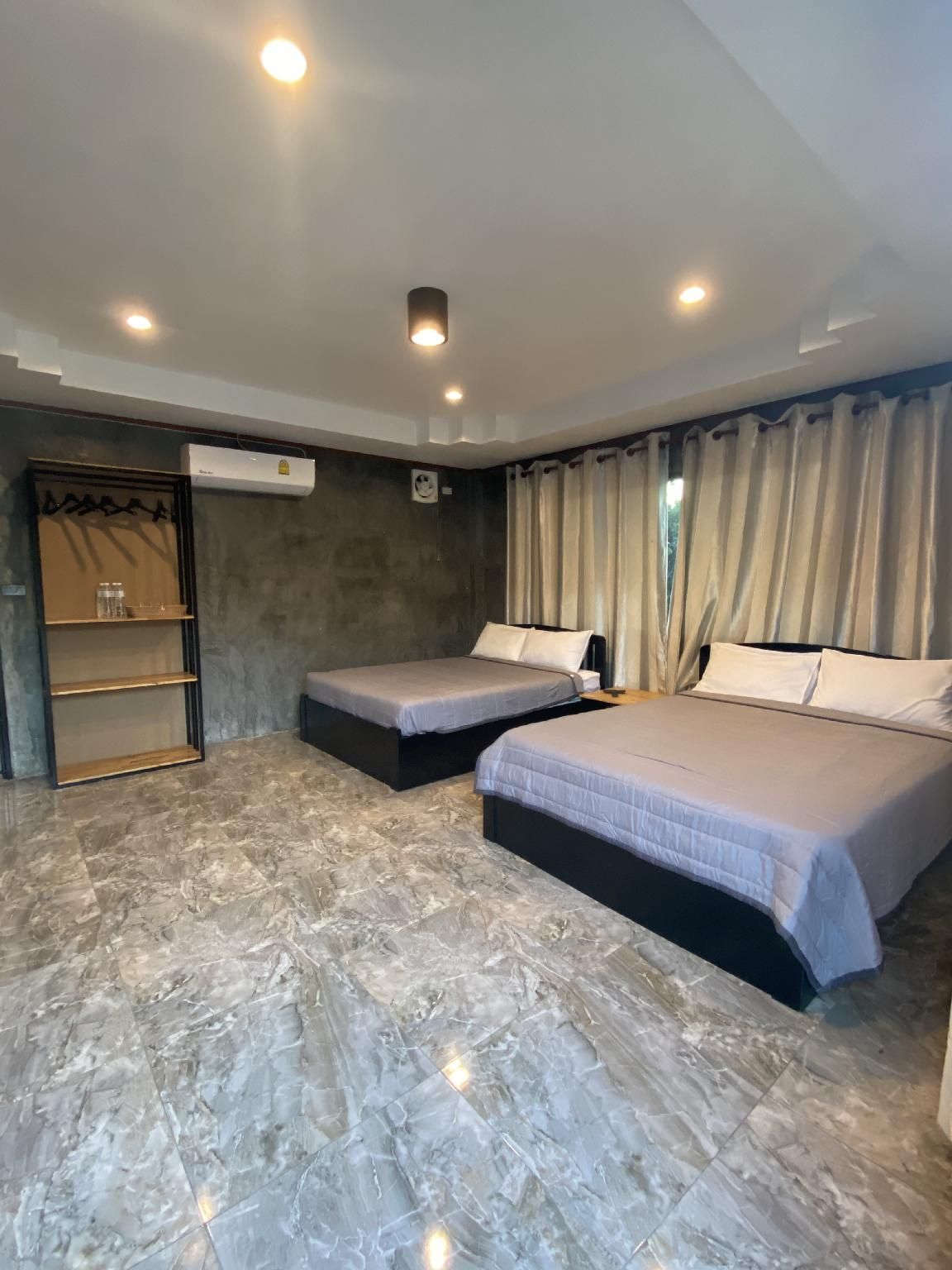 Quadruple Room A with Shared Bathroom - Non-Smoking