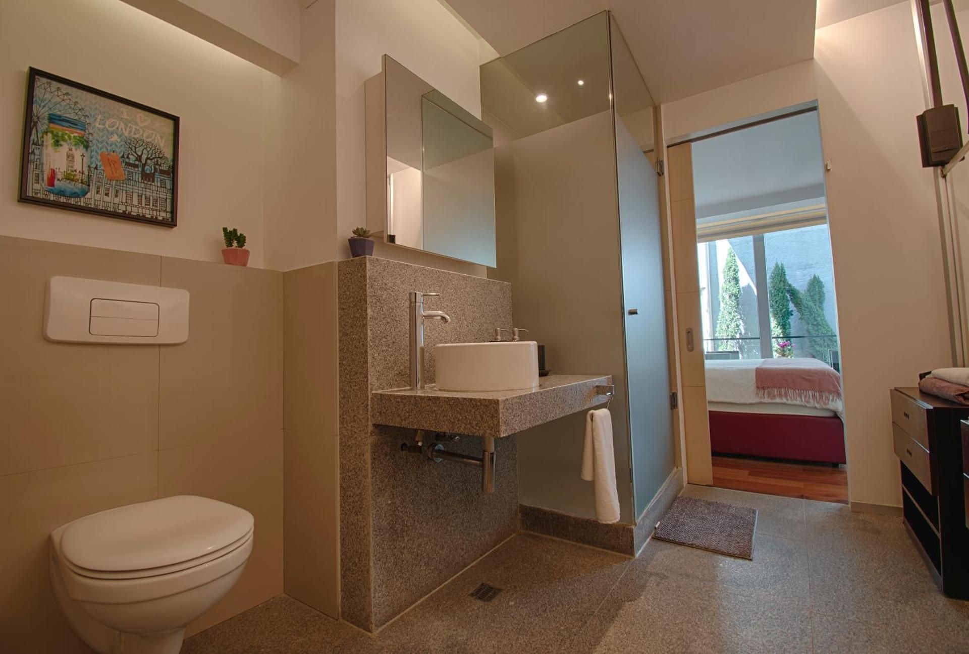 Two-Bedroom Apartment with Balcony