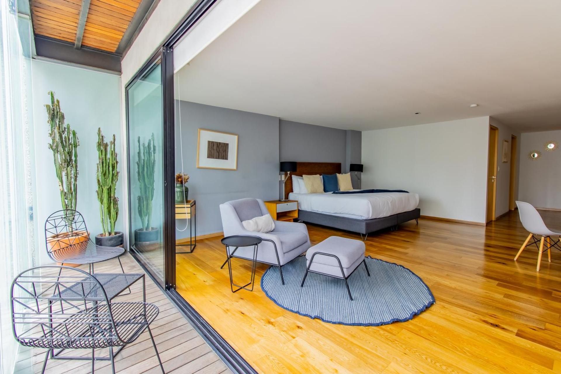 Superior Apartment, 2 Bedrooms, Balcony, Street View