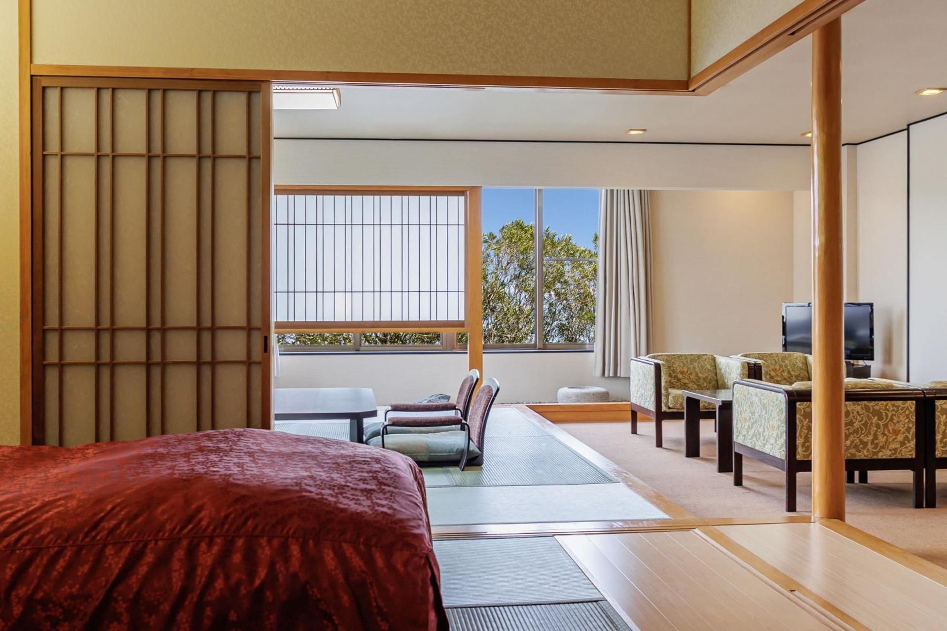 Room with Tatami Area with Private Bathroom - Yasuragi C - Non-Smoking