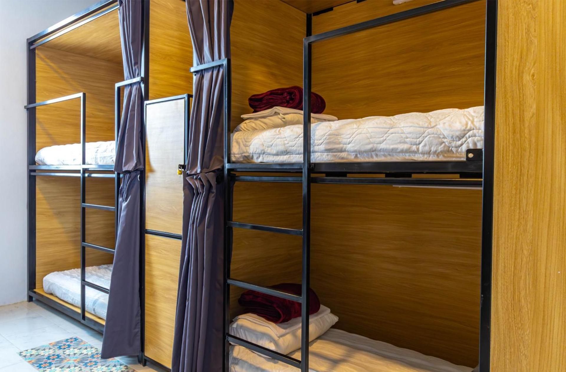 Single Bed in Female Dormitory Room