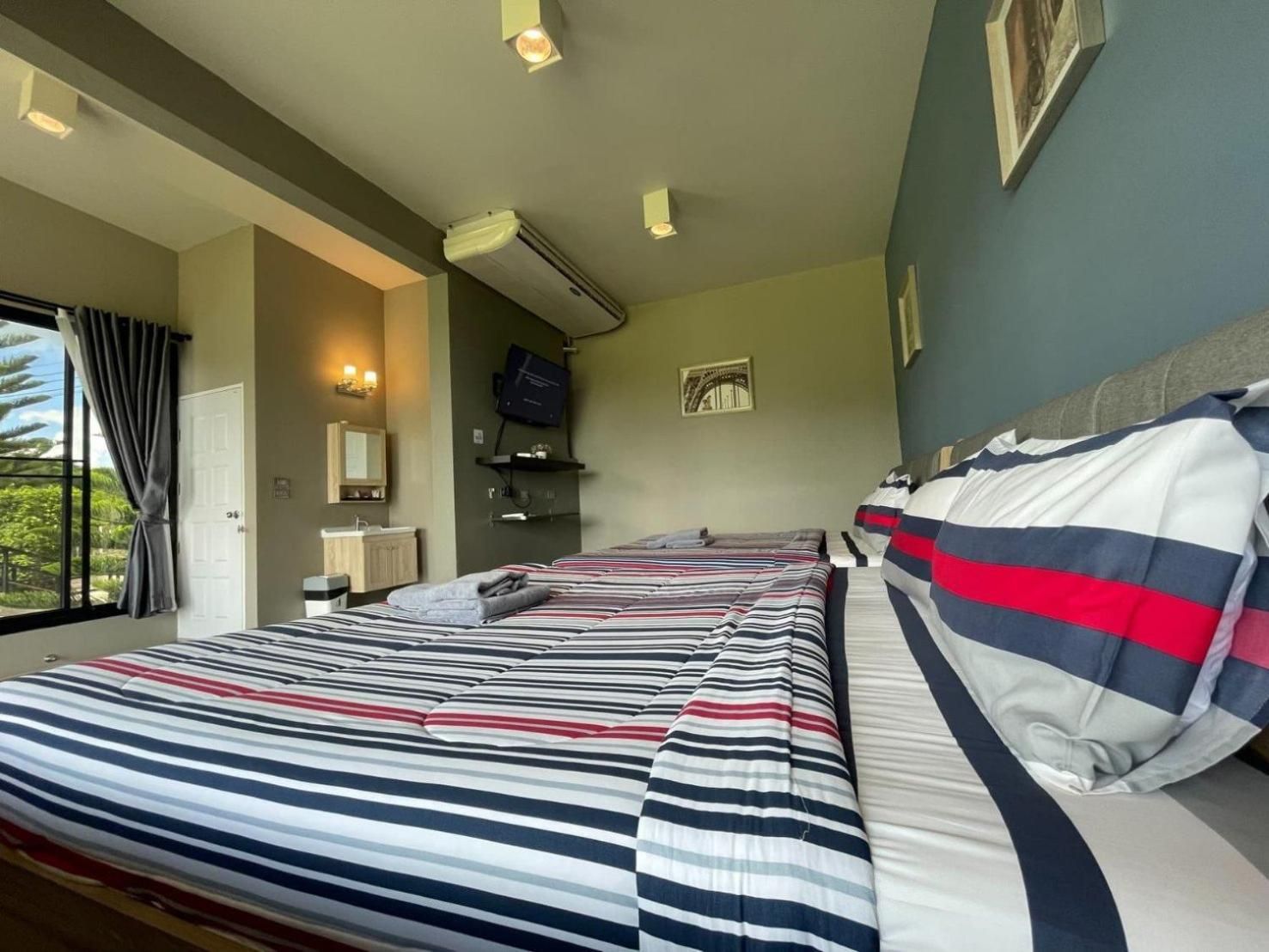 Krin Resort Quadruple Room with Mountain View