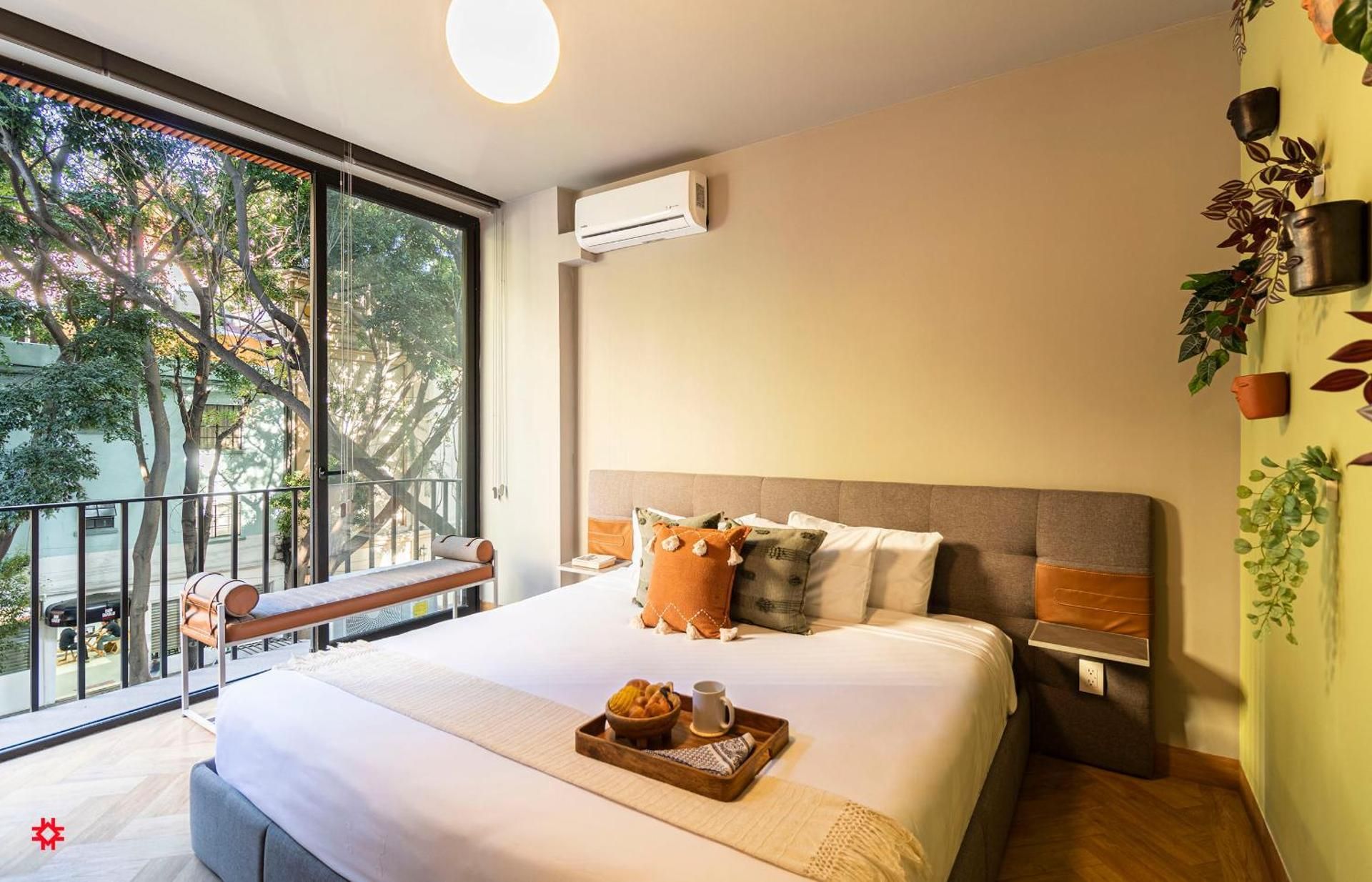 One-Bedroom Apartment with Balcony and City View