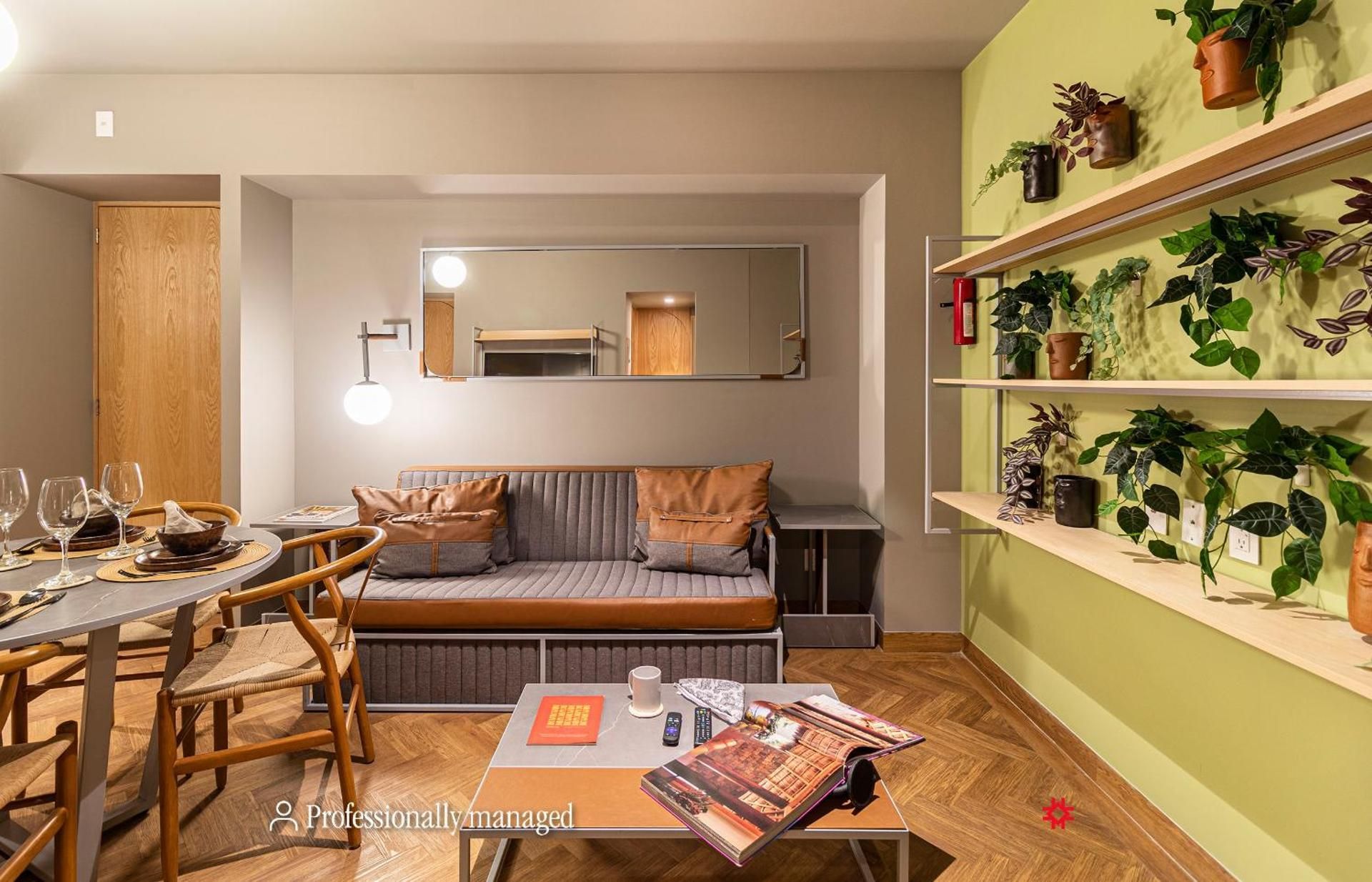 Studio Apartment with Balcony