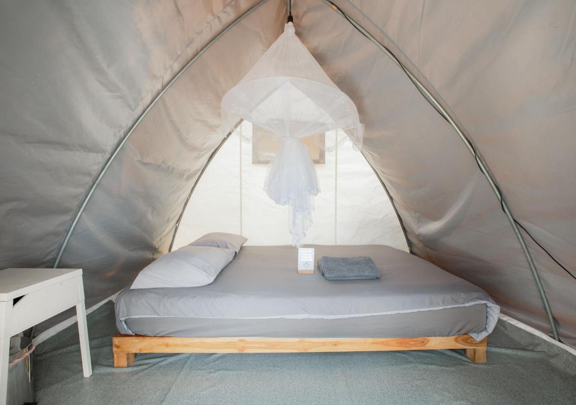 Tent with Shared Bathroom