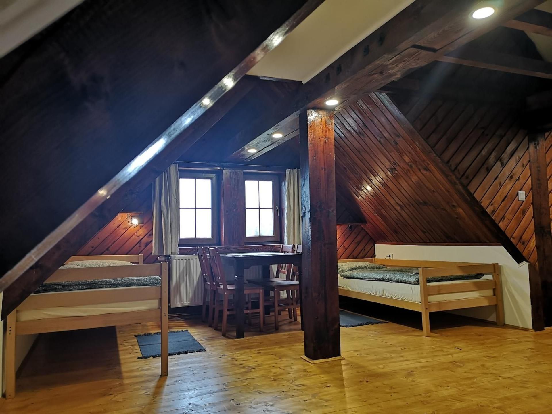 Family Room with Mountain View