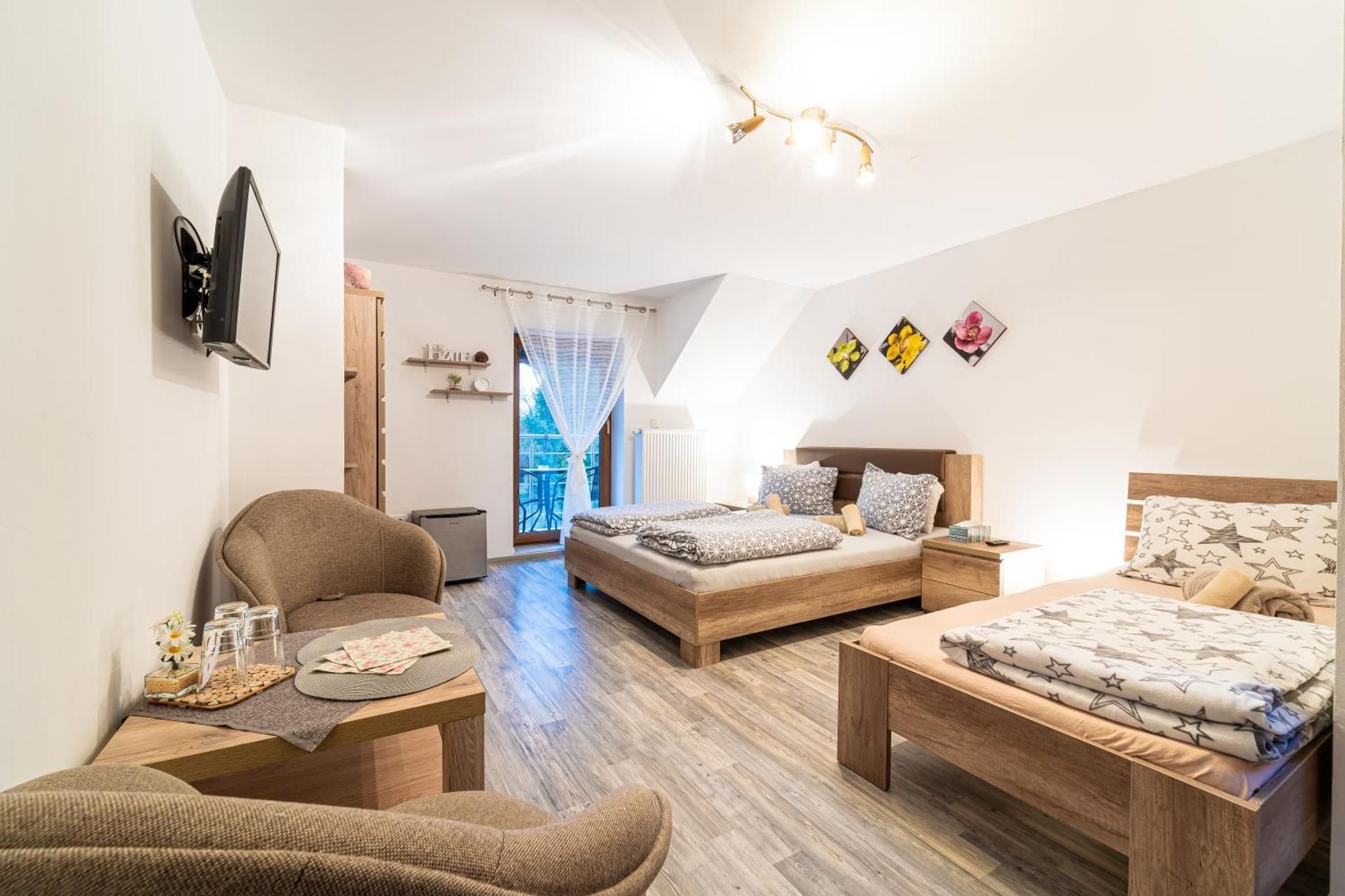 Double Room with Balcony (3 Adults)