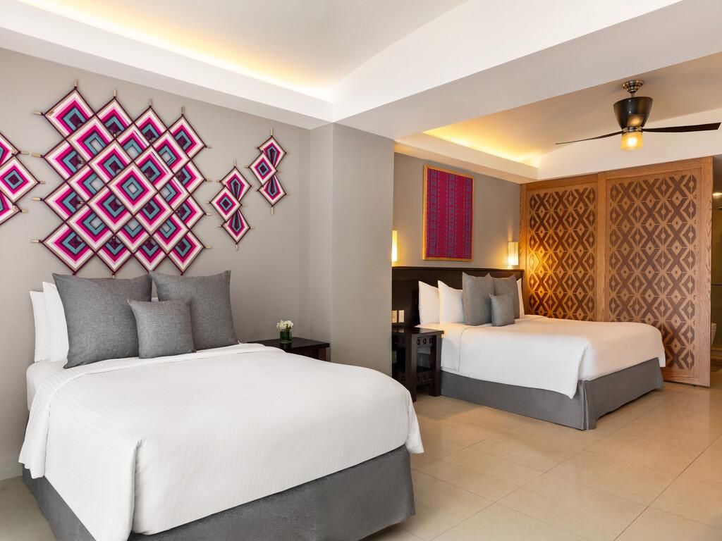 Junior Suite, Partial Ocean View, 2 Double