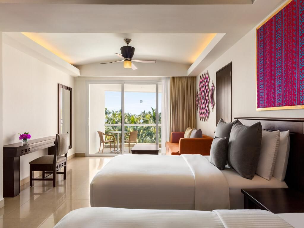 Junior Suite, Tropical View, 2 Double