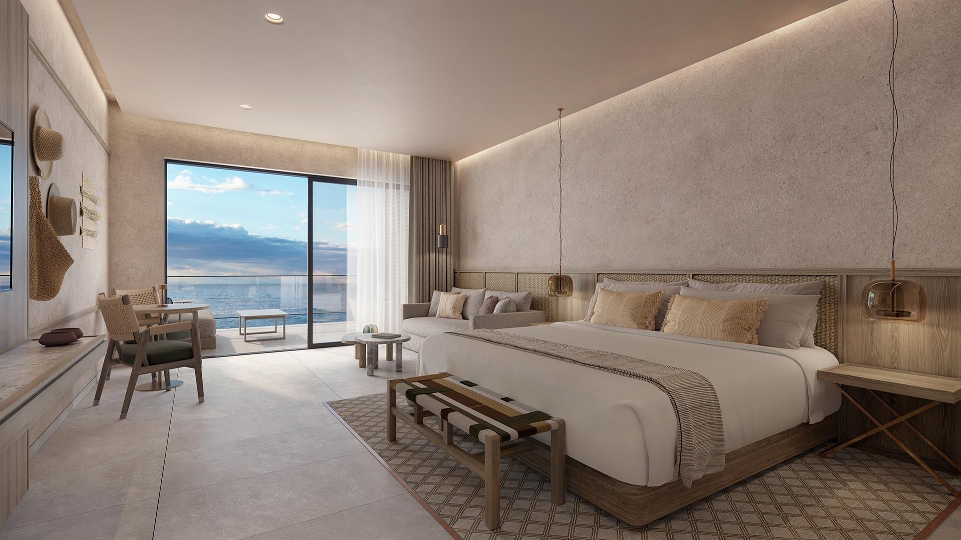 Alto Panoramica Ocean Front King
