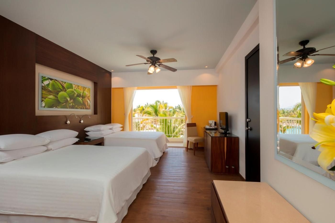 Deluxe Tropical View 2-double beds