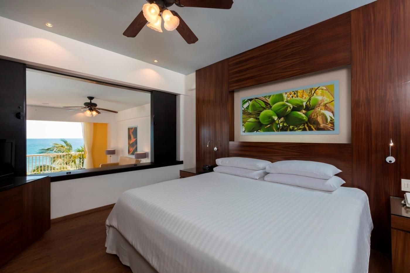 Junior Suite Ocean Front 1-king bed