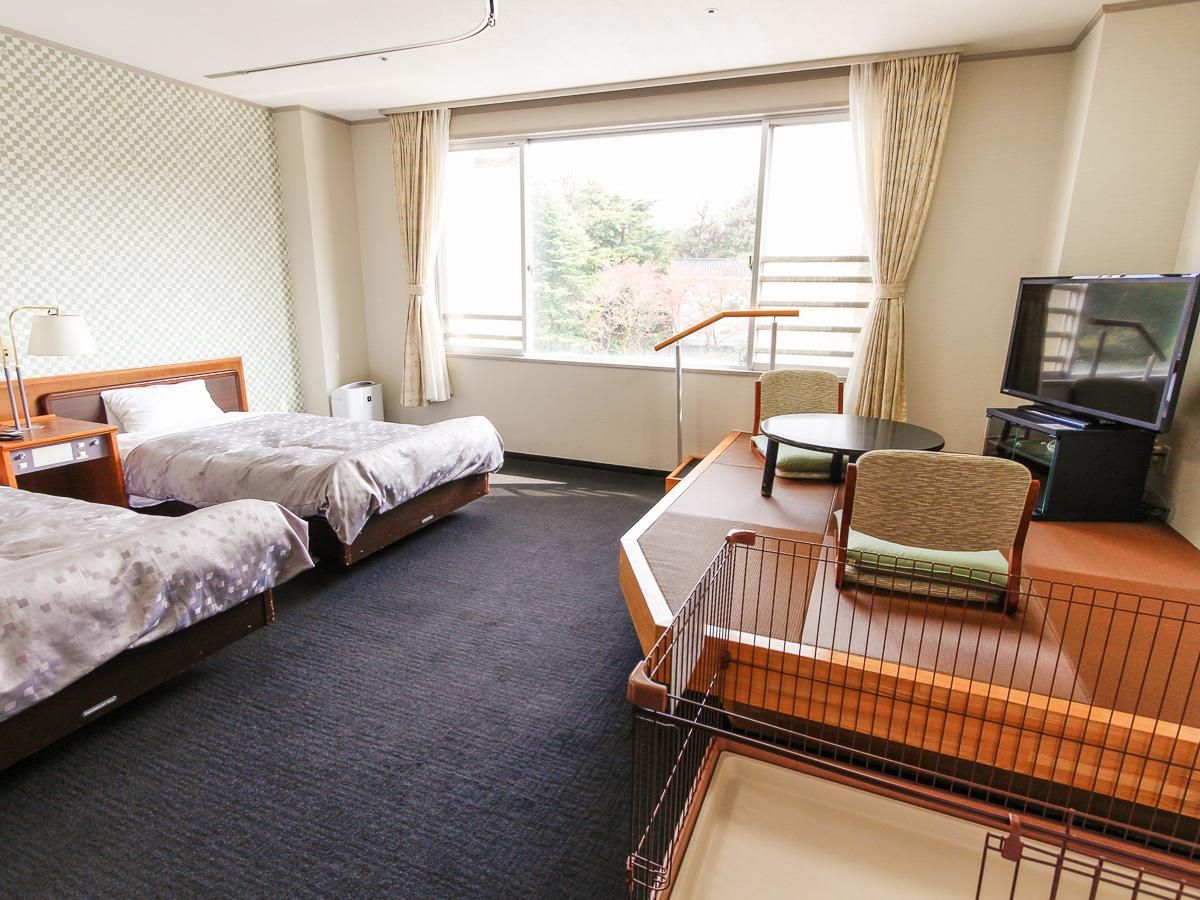 Japanese Modern Style Twin Room - Non-Smoking, Dog-Friendly