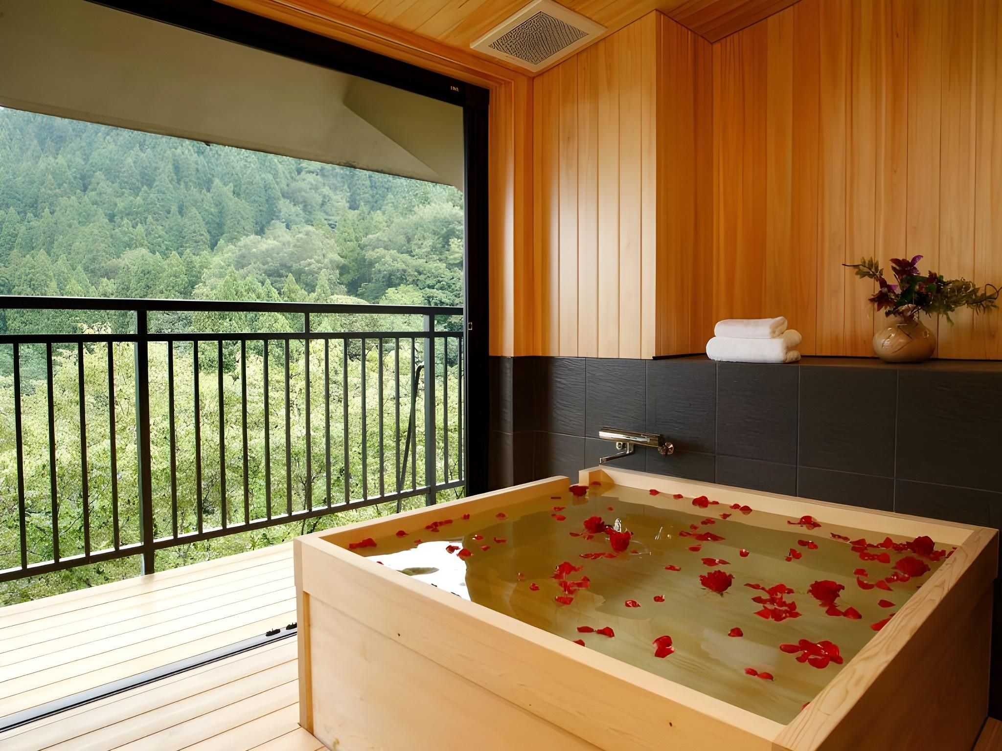 Japanese Room with Open-Air Bath