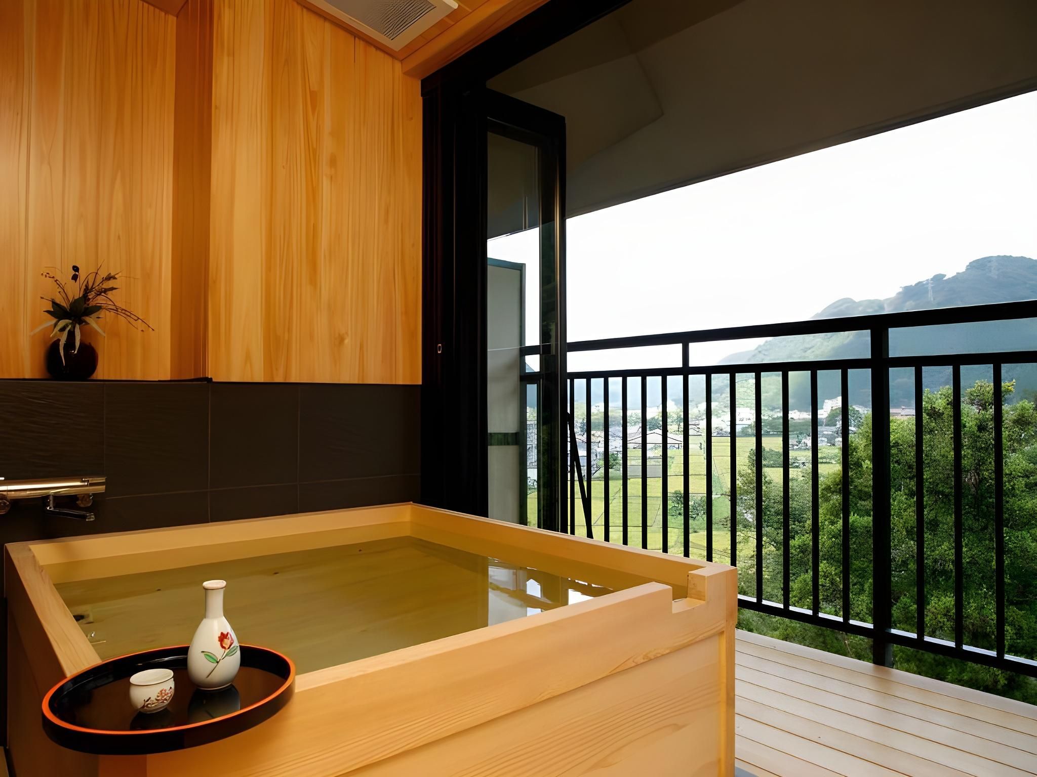 Japanese Room with Open-Air Bath