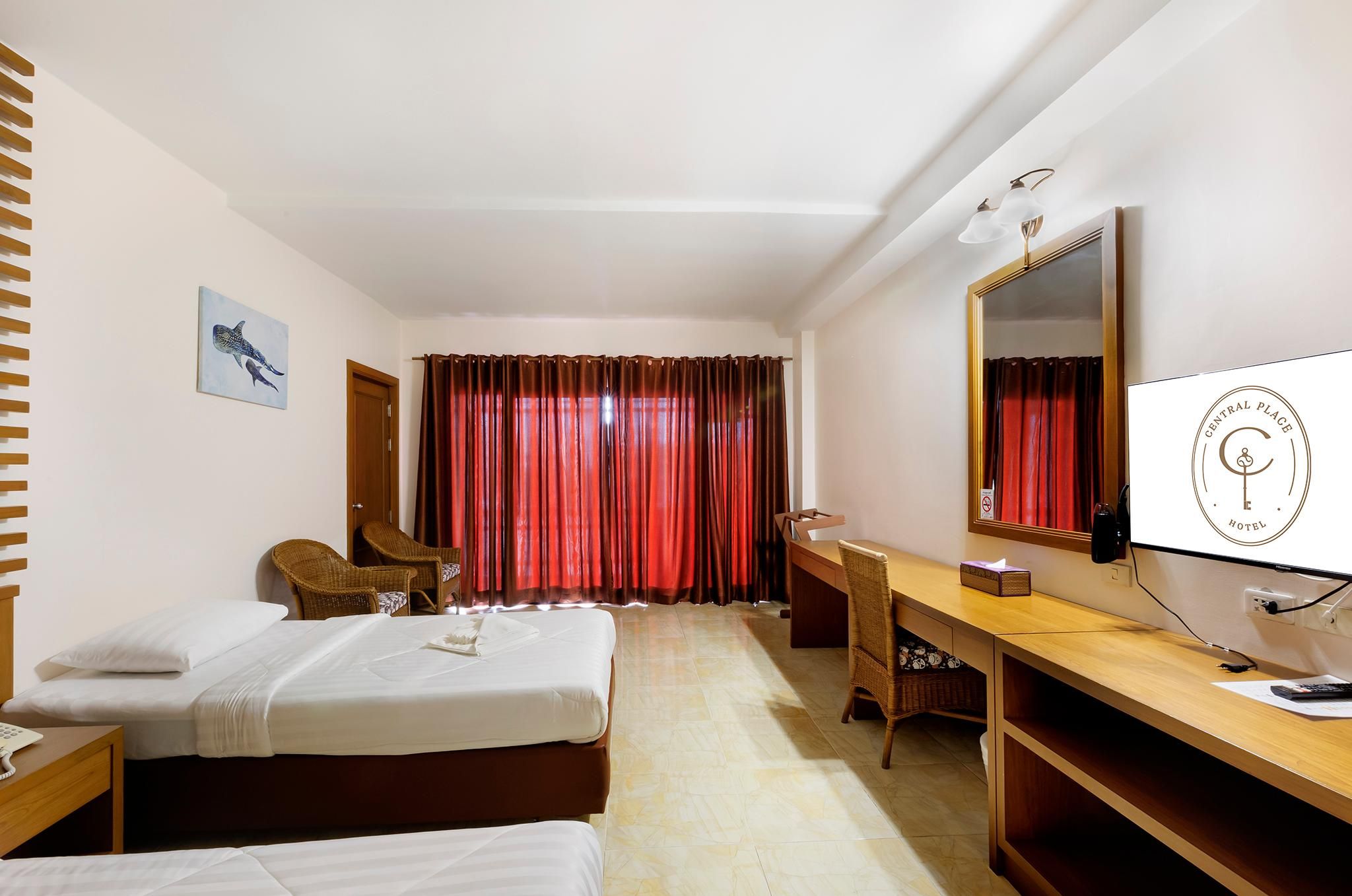 CENTRAL PLACE HOTEL Deluxe Room with 2 Single Beds