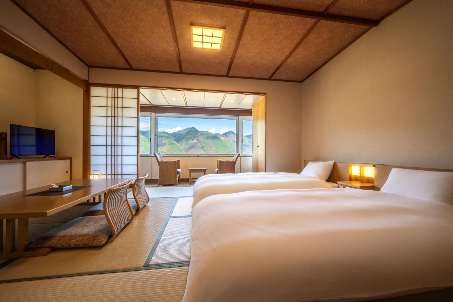 Twin Room with Tatami Area - Non-Smoking