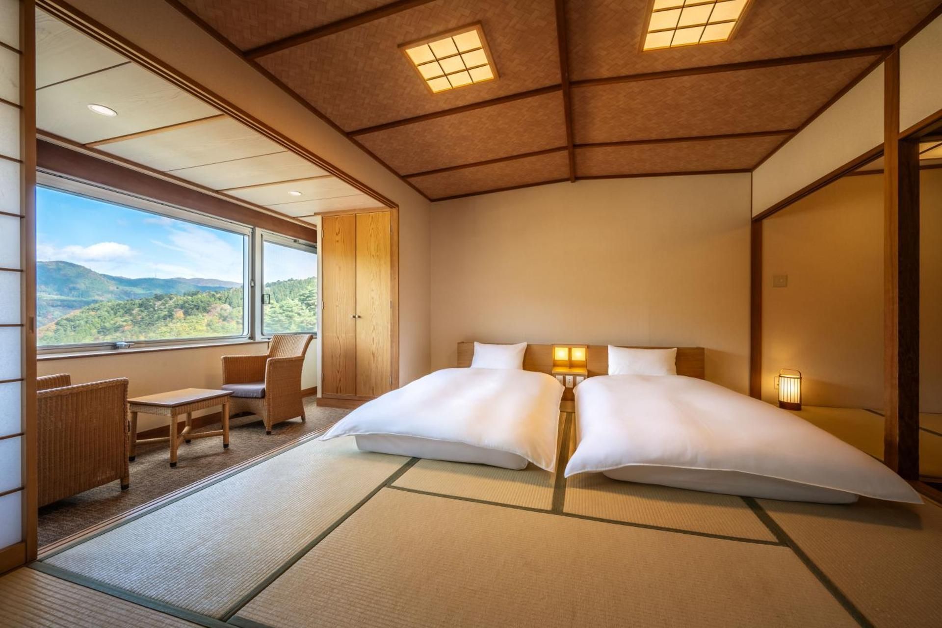 Twin Room with Tatami Area - Non-Smoking