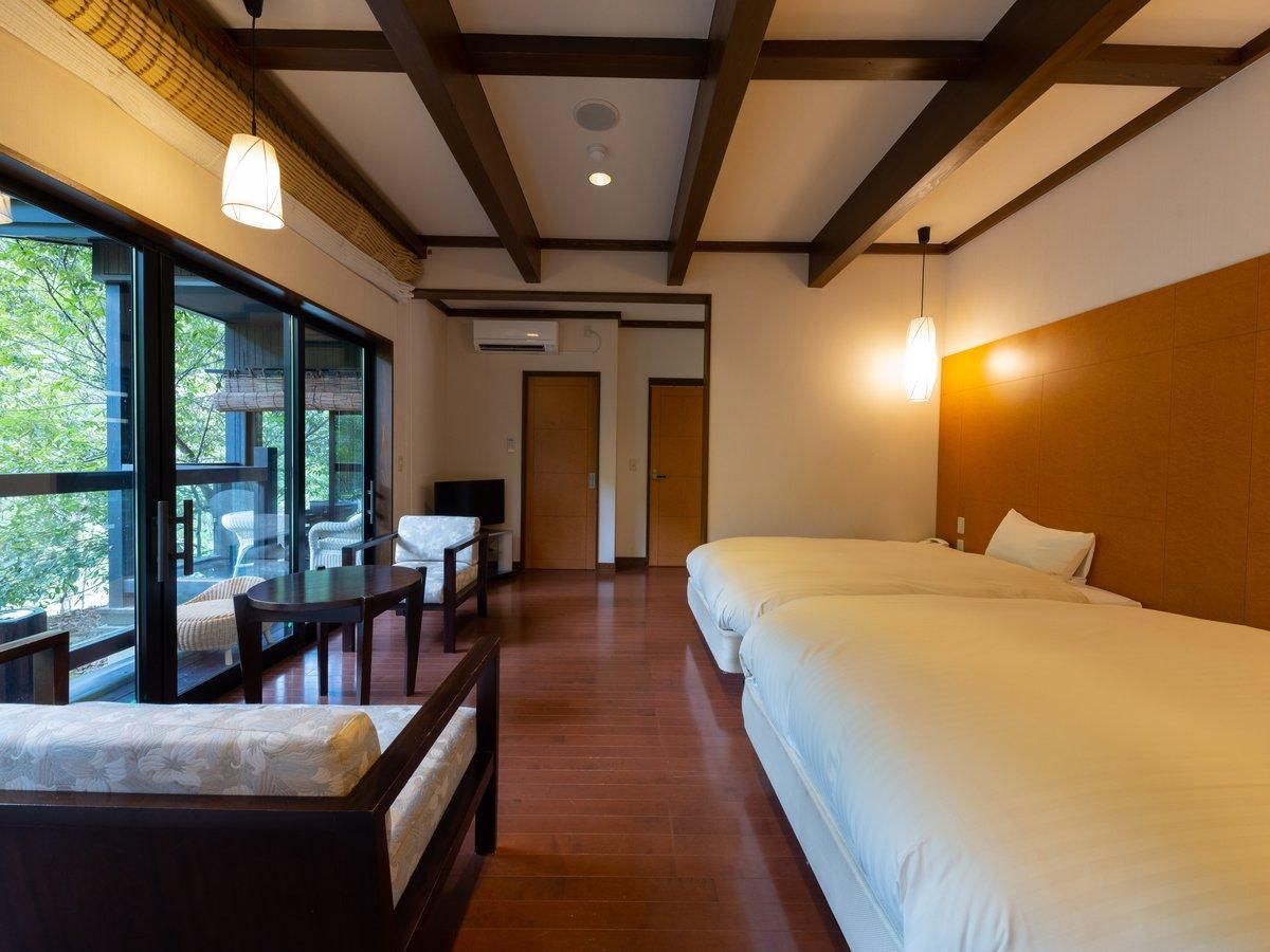 Annex Japanese-Western Style Room with Bath - Non Smoking