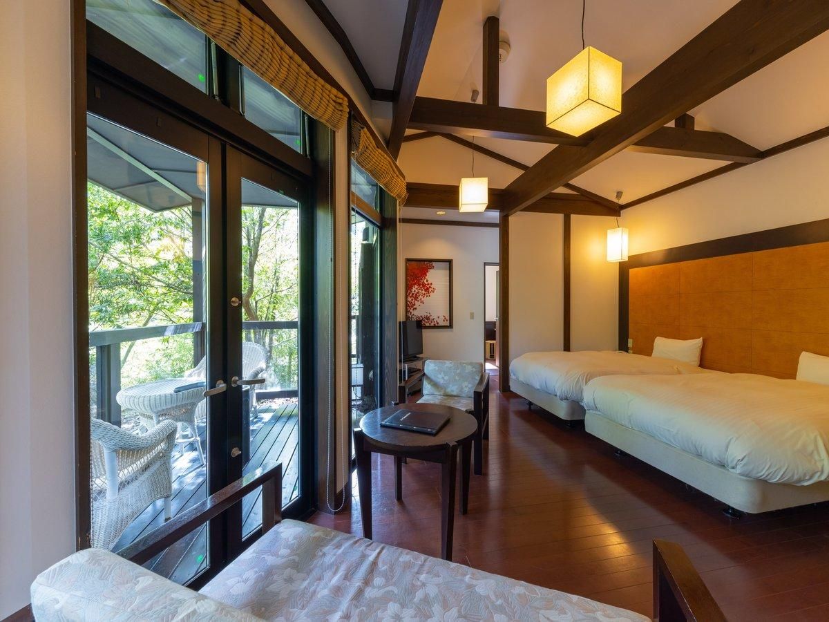 Garden View Annex Japanese-Western Style Room with Bath - Non Smoking
