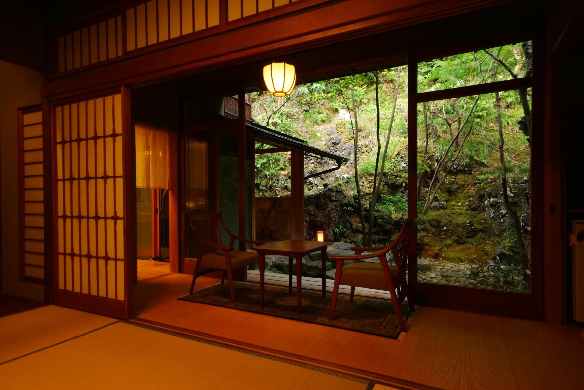 Japanese Room with Open-Air Bath