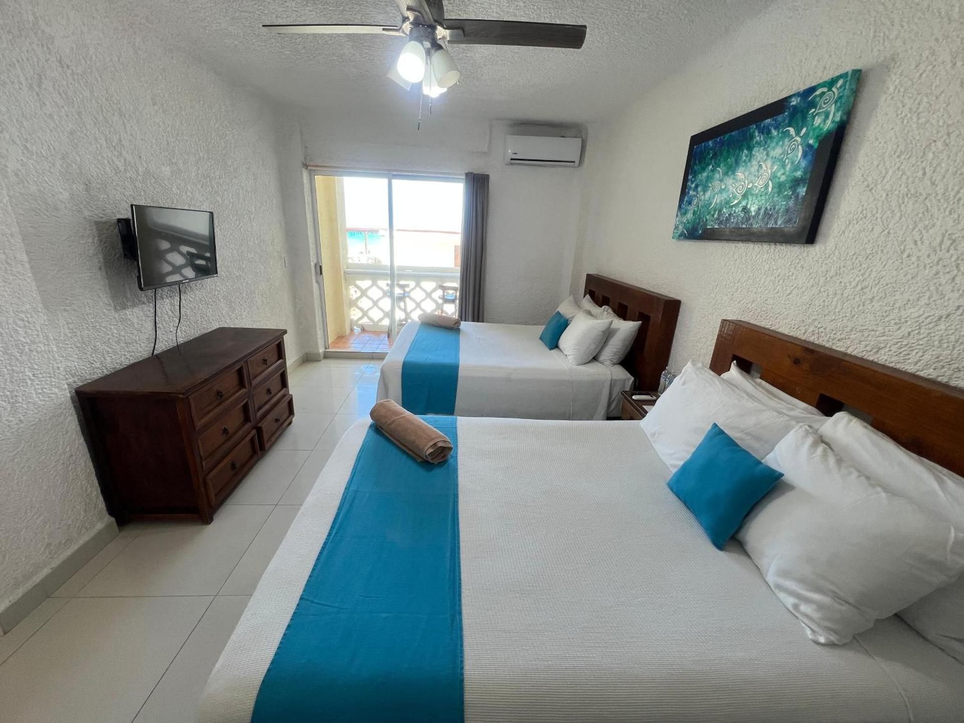 Studio with Pool View