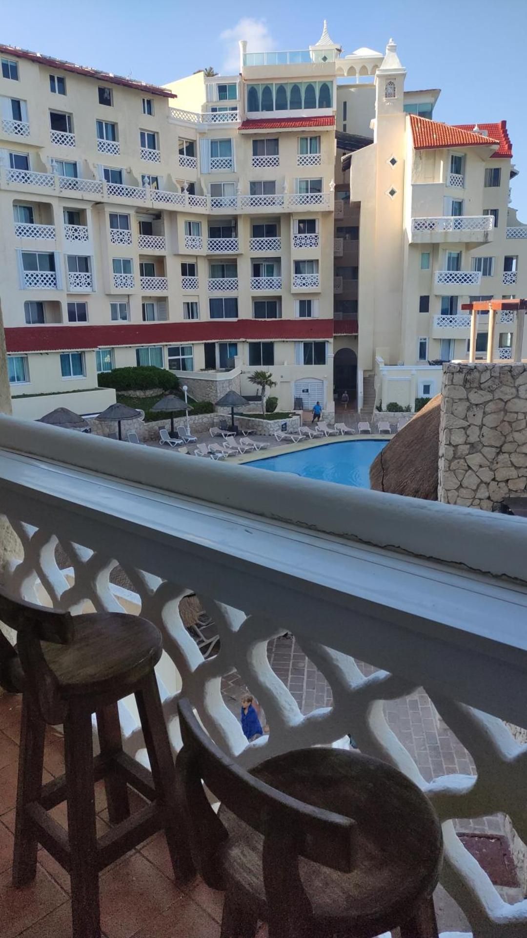 Studio with Pool View