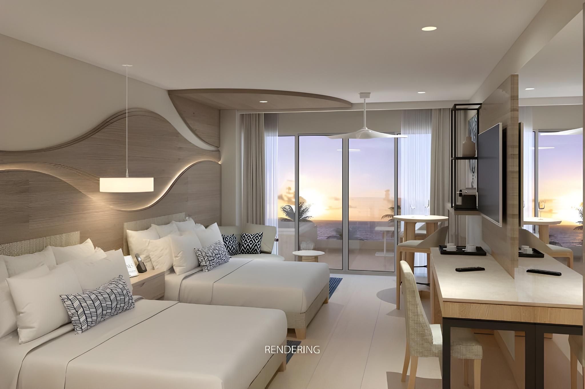 Xcelerate Live Big Ocean Front Junior Suite with Double Bed