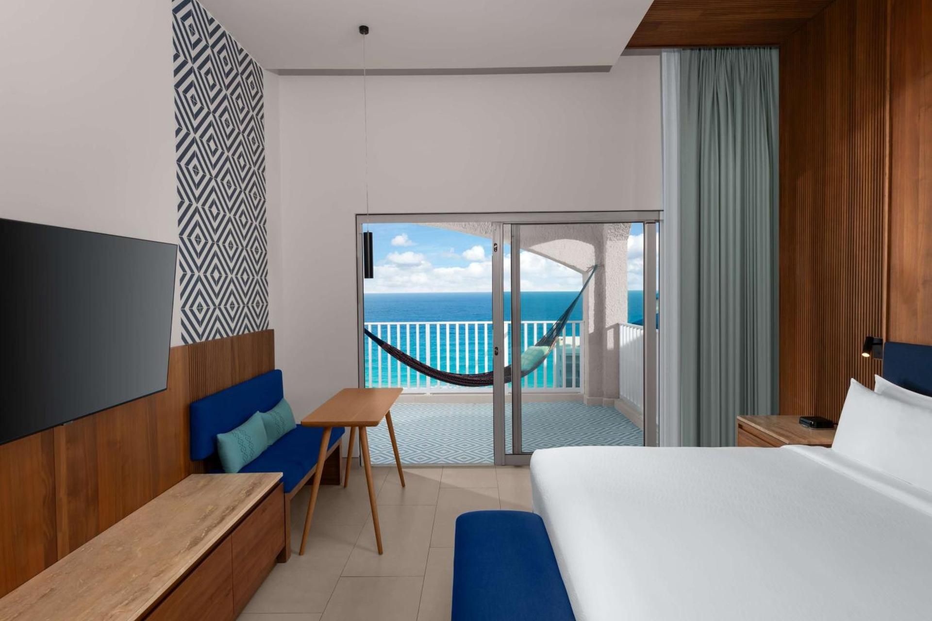 Premium Two-Bedroom Suite with One King Bed - Two Murphy Beds or Two Queen Beds - Ocean View
