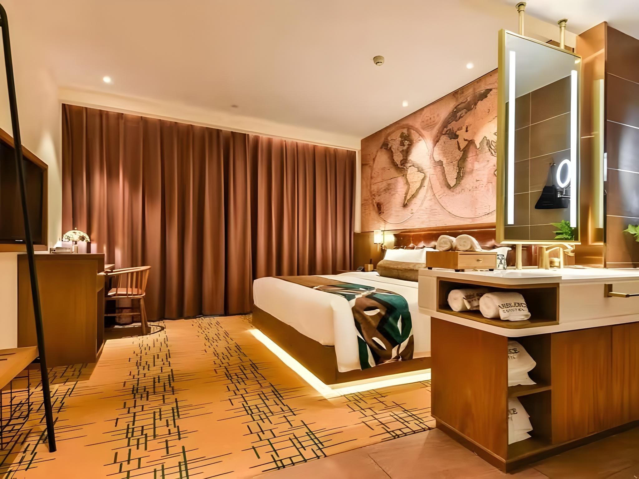 James Joyce Coffetel Shijiazhuang Provincial Government Haiyuetiandi James Joyce - Feifan Bed Room 3